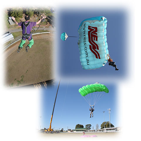 Wauchope Crane BASE Jumps