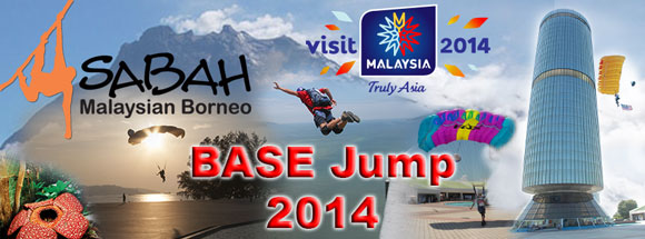 Sabah BASE Jump 2014 Header