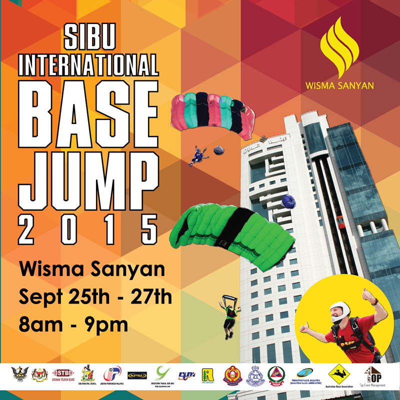 Sibu BASE Jump 2015 Banner