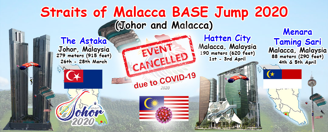 Straits Of Malacca BASE Jump 2020